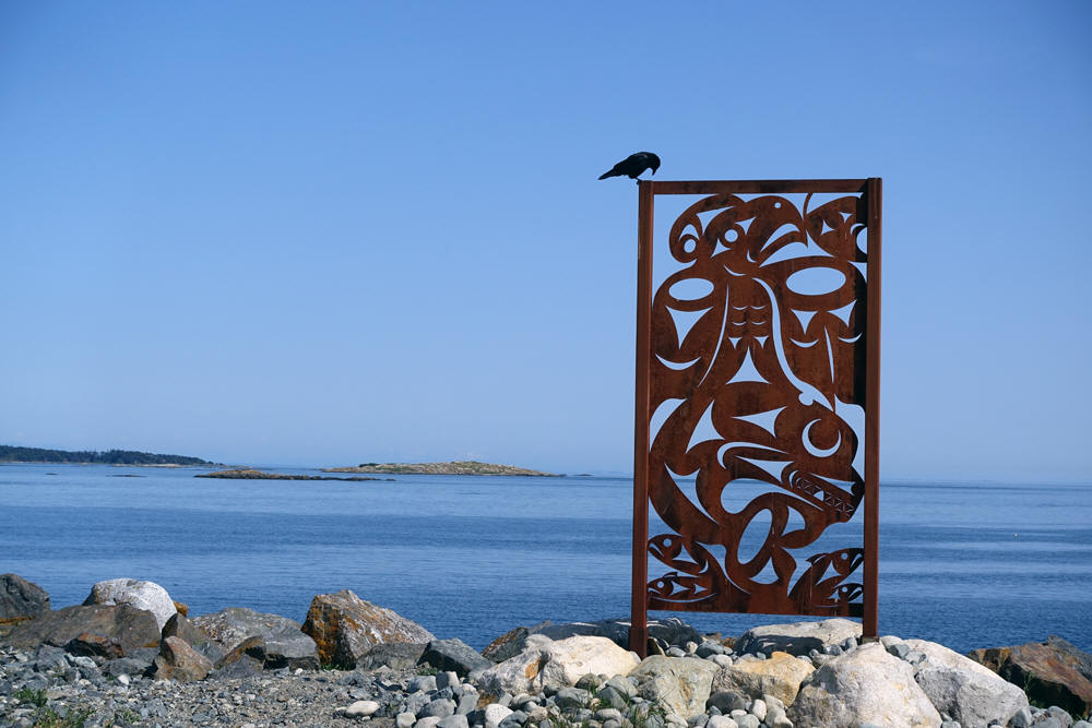 First Nations art on Vancouver Island