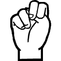 Undone Sign Preview ABC Matching - American Sign Language Style