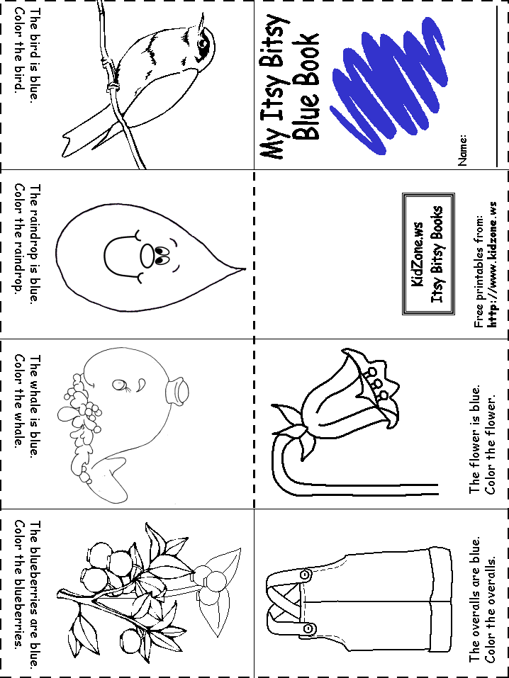 Color Blue Worksheet Color Worksheets Color Worksheets For Preschool 